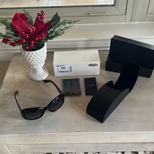 PRADA Heritage Black Polar Grey, AUTHENTIC, Women’s sunglass